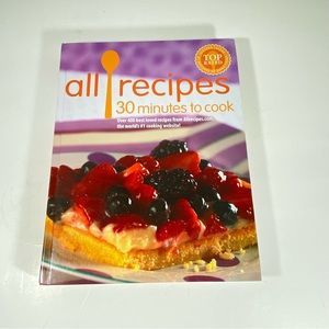 All Recipes 30 Minutes To Cook Cooking Light Magazine Hardcover 2004 Oxmoor
